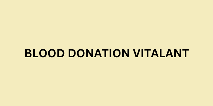 BLOOD DONATION VITALANT