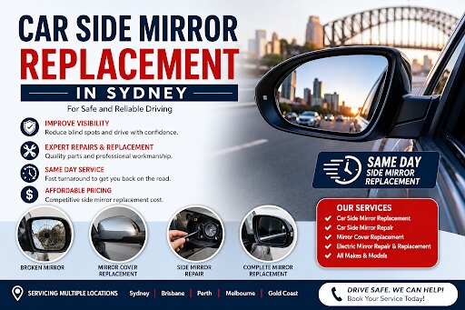 Car Mirror Replacement in Sydney